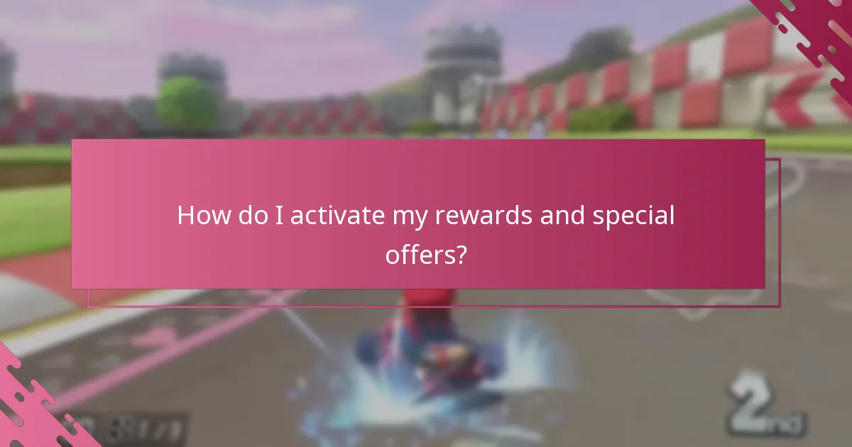 Which special offers are currently available for redemption?