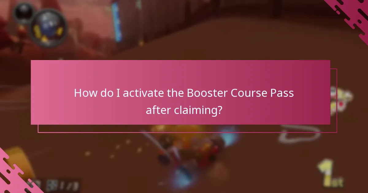 How can I claim the Booster Course Pass?