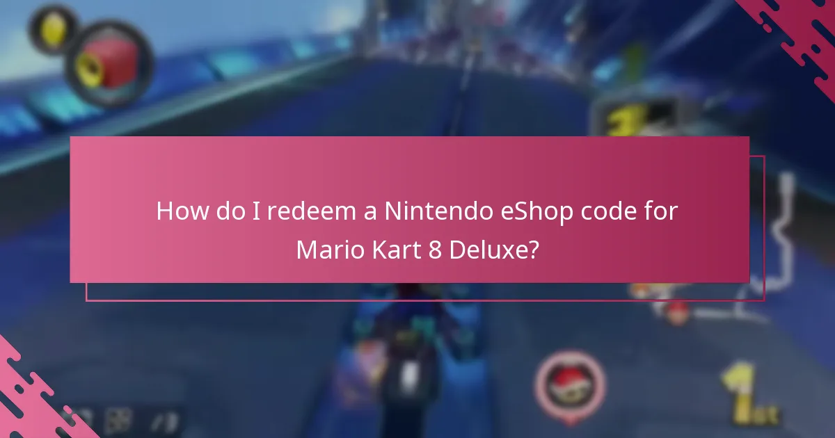 What limitations should I be aware of when redeeming eShop codes?