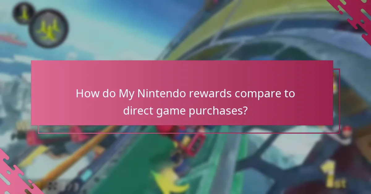 Who is eligible for My Nintendo rewards for game upgrades?