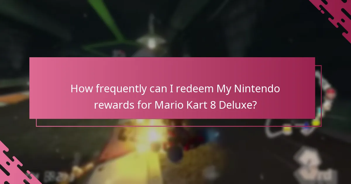 What are the best practices for redeeming My Nintendo rewards?
