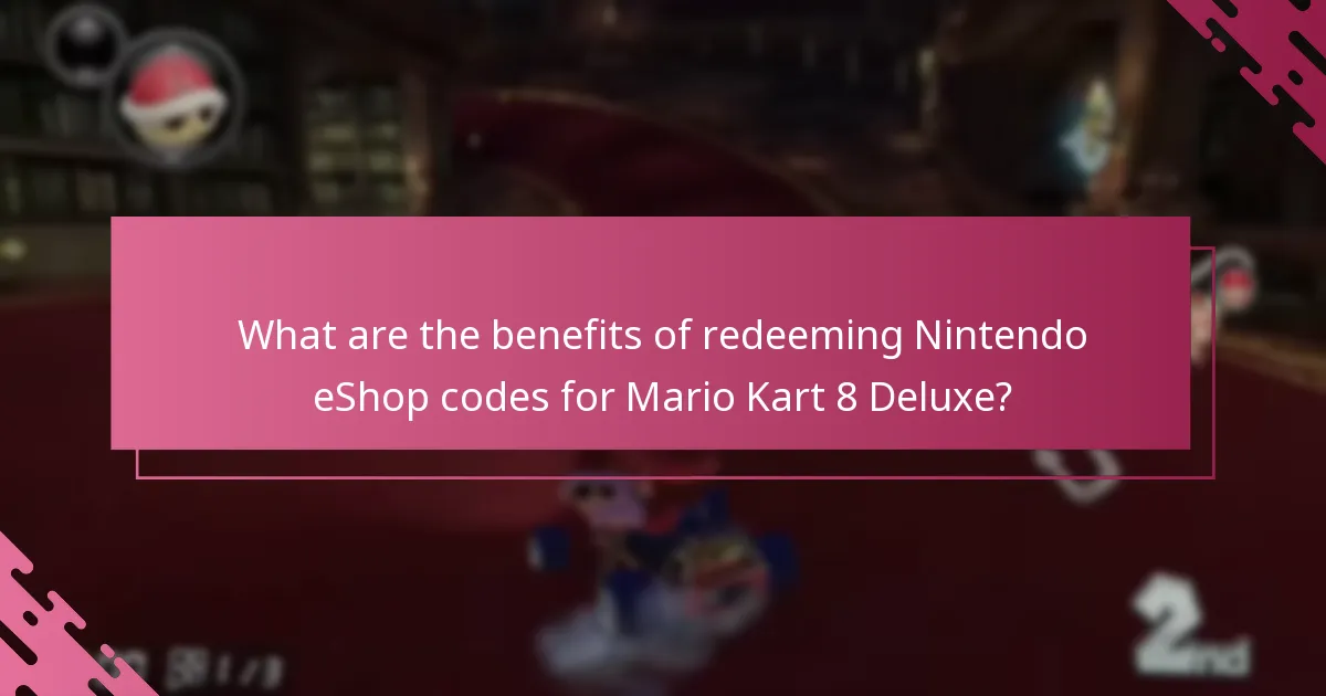 What limitations should I be aware of when redeeming Nintendo eShop codes?