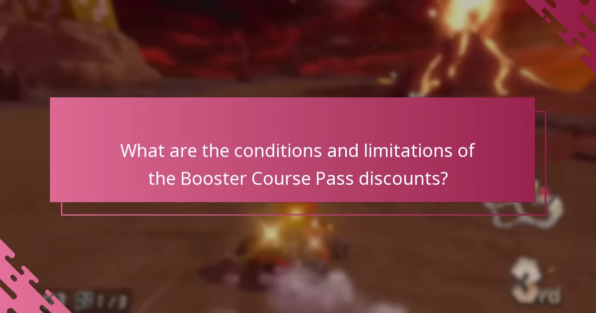 What are the conditions and limitations of the Booster Course Pass discounts?