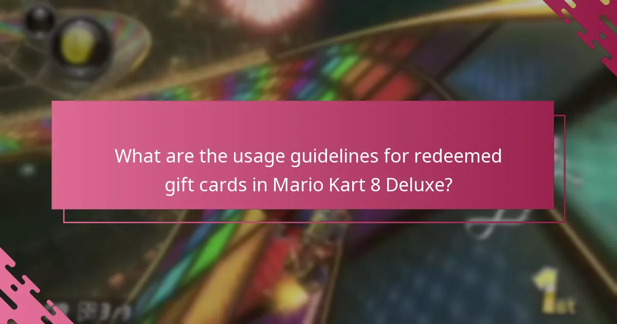 What restrictions apply to Nintendo eShop gift cards and codes?