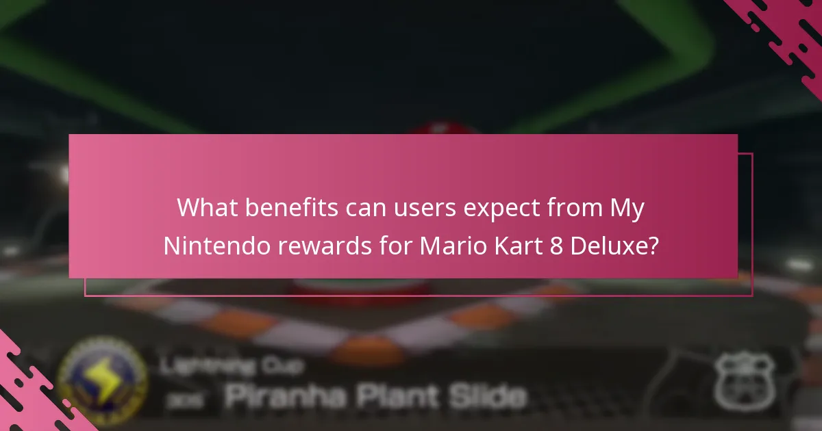 Which platforms support My Nintendo rewards redemption for Mario Kart 8 Deluxe?