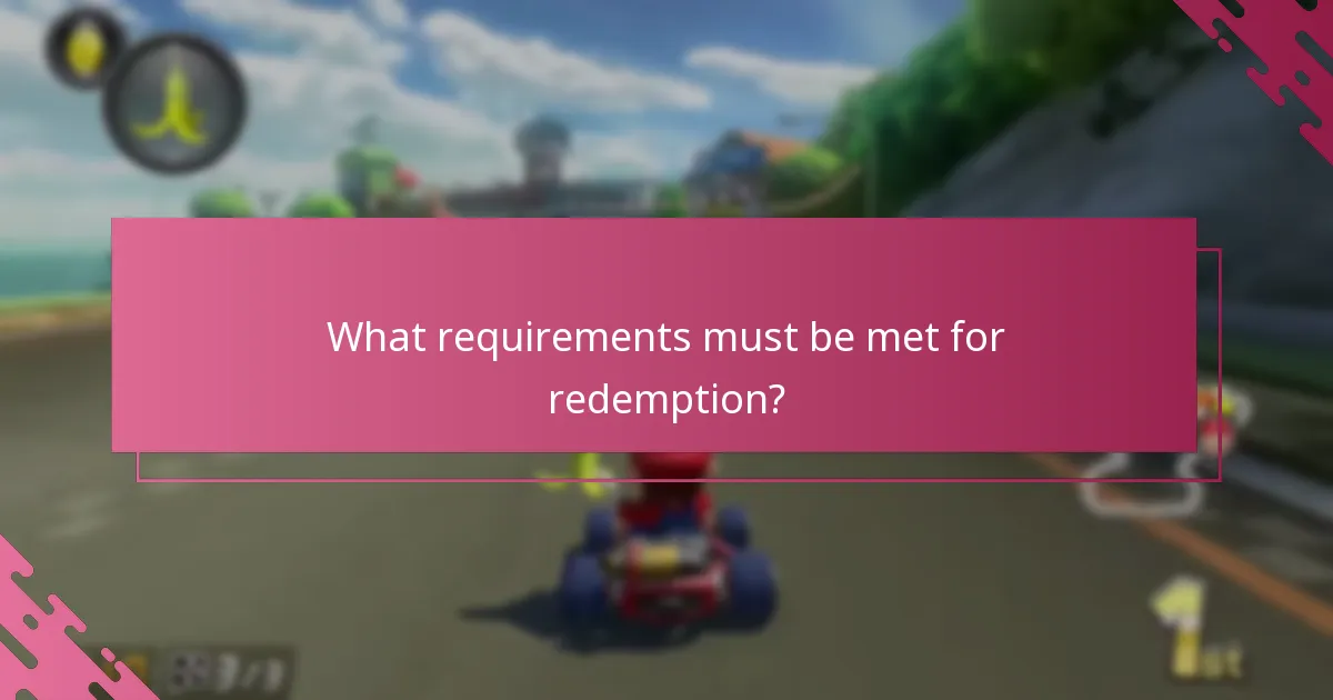 What troubleshooting tips can help during the redemption process?