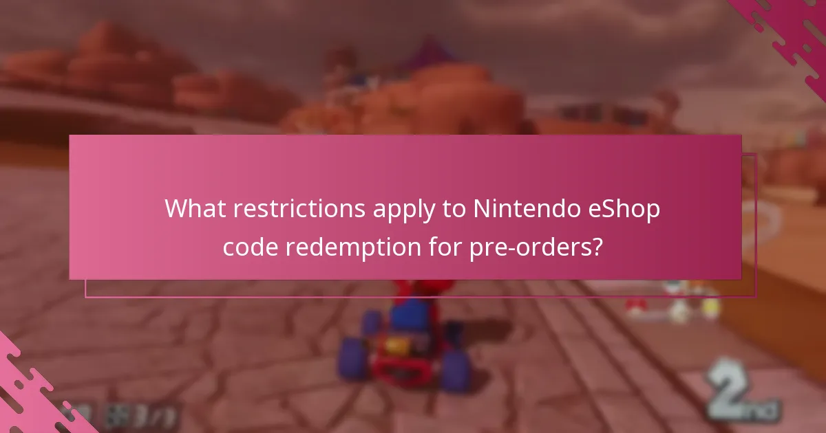 How does pre-ordering Mario Kart 8 Deluxe with an eShop code compare to other purchasing options?