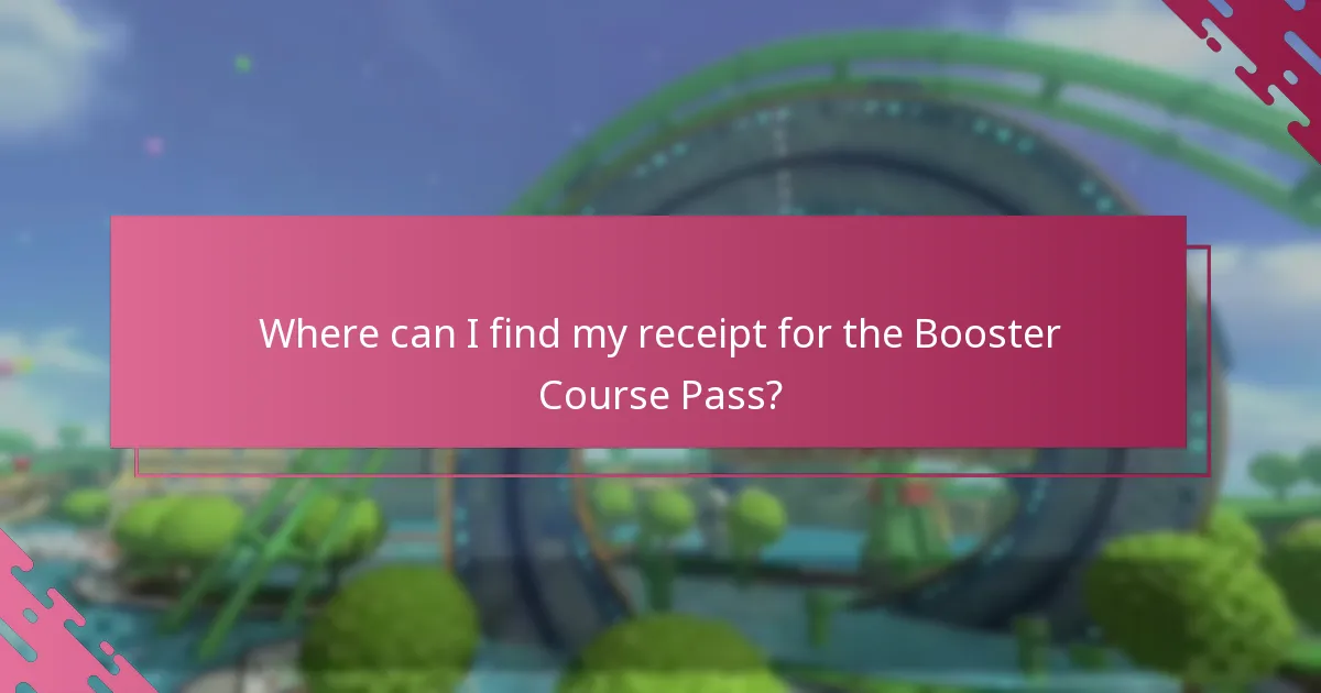 Which email should I expect for my Booster Course Pass confirmation?